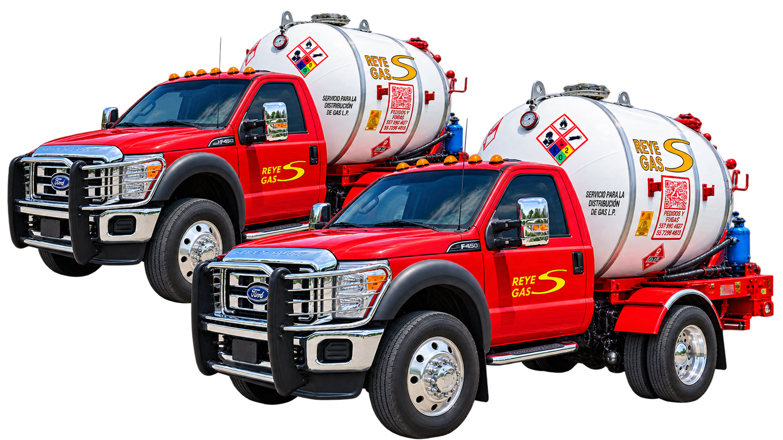 Unidad para distribución de gas de Transportes Kasteloz